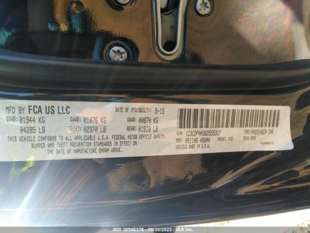 1C3CDFAA3GD555317 Dodge DART SE