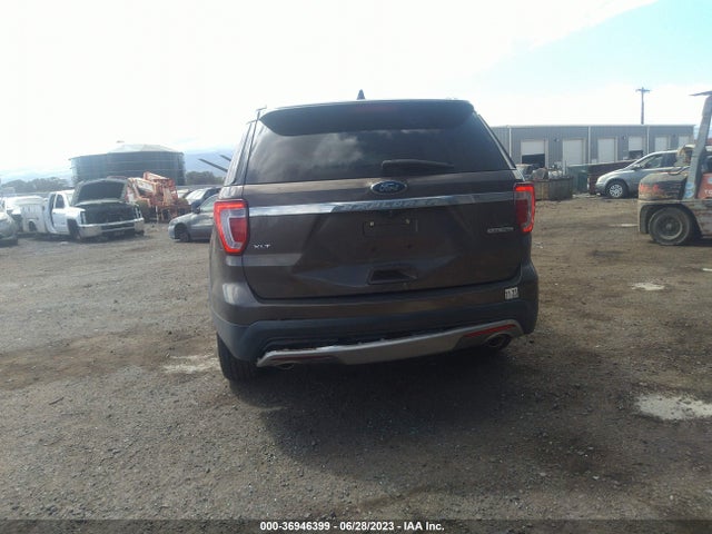 2016 FORD EXPLORER XLT VIN: 1FM5K7D87GGA52134