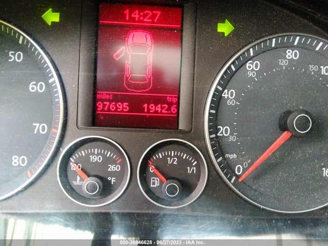 2008 VOLKSWAGEN EOS KOMFORT VIN: WVWBA71F98V044904