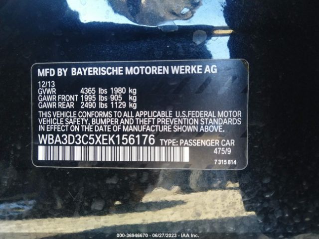 WBA3D3C5XEK156176 BMW 3 Series 328d