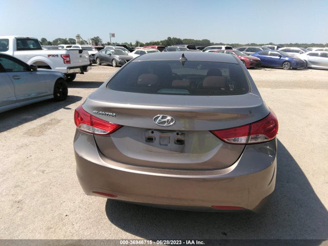 2013 HYUNDAI ELANTRA GLS VIN: 5NPDH4AE7DH259444