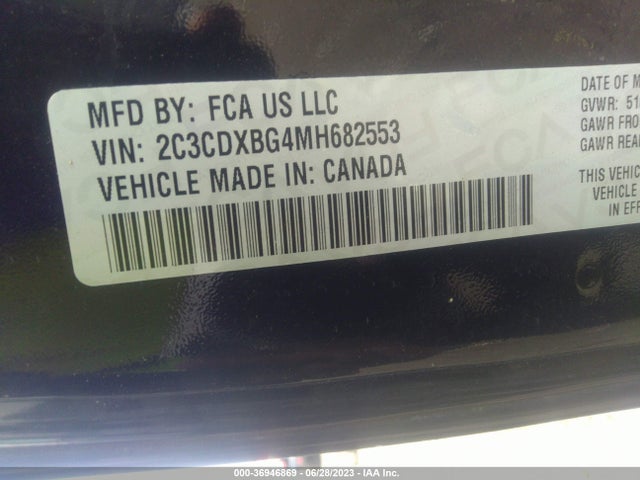 Dodge Charger Sxt 2021 2C3CDXBG4MH682553 Image 9
