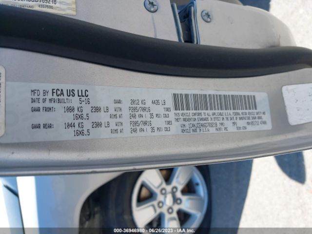 1C4NJCEA0GD769218 Jeep Compass Latitude