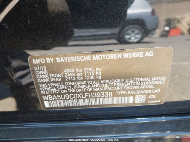 WBA5U9C0XLFH39338 BMW 3 Series M340i Xdrive