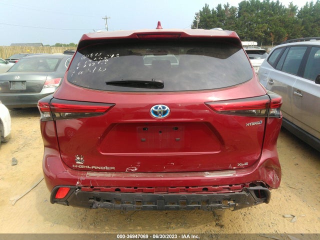Toyota HIGHLANDER HYBRID 2022 5TDGBRCH4NS545198 Image 8