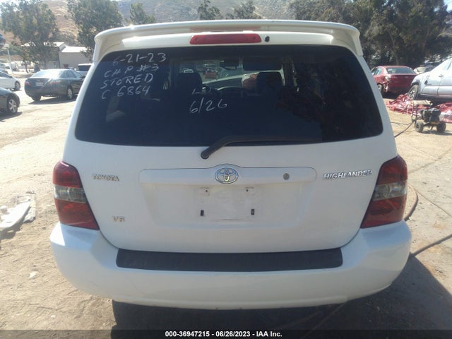 2004 TOYOTA HIGHLANDER VIN: JTEDP21A240016864