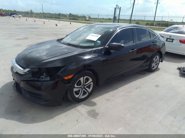 Honda Civic Sedan Lx 2018 19XFC2F52JE027130 Image 2