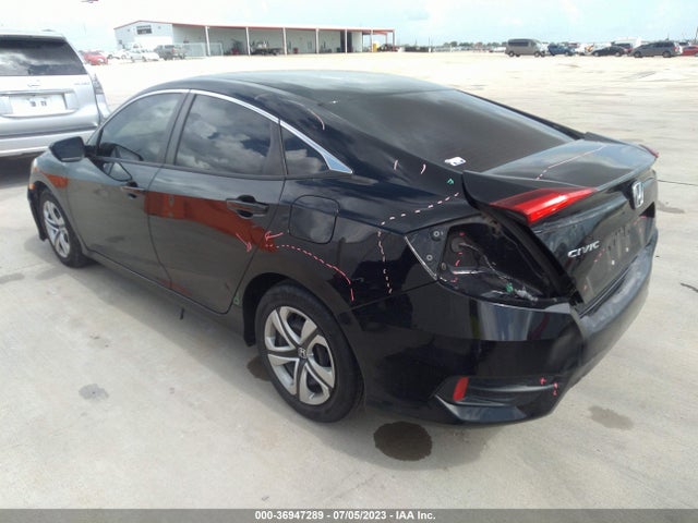 Honda Civic Sedan Lx 2018 19XFC2F52JE027130 Image 3