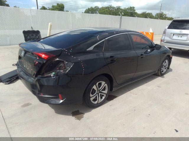 Honda Civic Sedan Lx 2018 19XFC2F52JE027130 Image 4