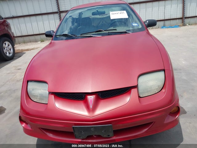 2000 PONTIAC SUNFIRE SE VIN: 1G2JB5245Y7230264