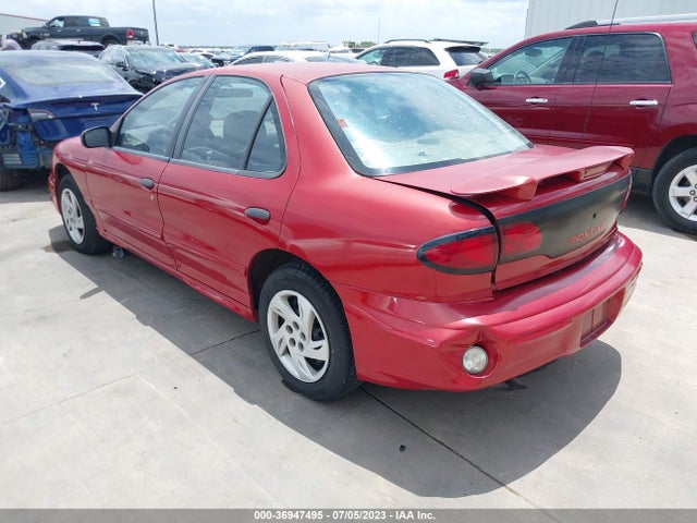 2000 PONTIAC SUNFIRE SE VIN: 1G2JB5245Y7230264