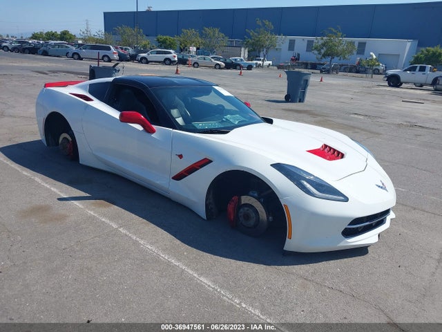 Chevrolet Corvette Stingray Z51 3lt 2014 1G1YM2D79E5103768 Image 1