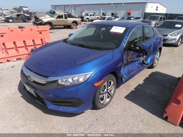 Honda Civic Sedan Lx 2018 2HGFC2F54JH529210 Image 2