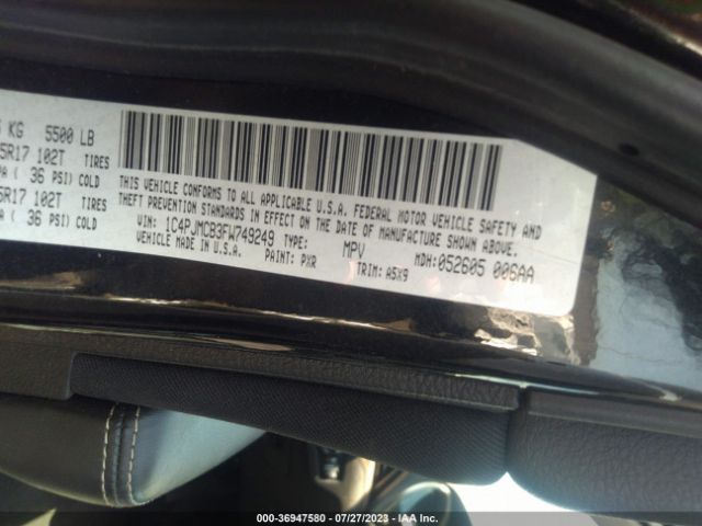 1C4PJMCB3FW749249 Jeep Cherokee Latitude