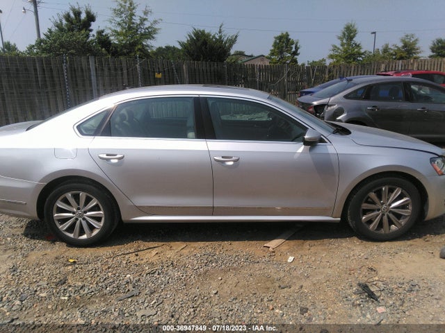 2012 VOLKSWAGEN PASSAT SEL PREMIUM PZEV VIN: 1VWCP7A36CC006380