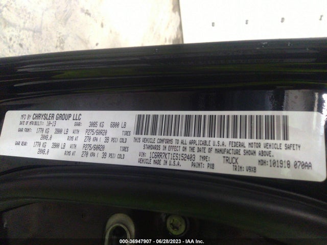1C6RR7KT1ES152403 RAM 1500 Express