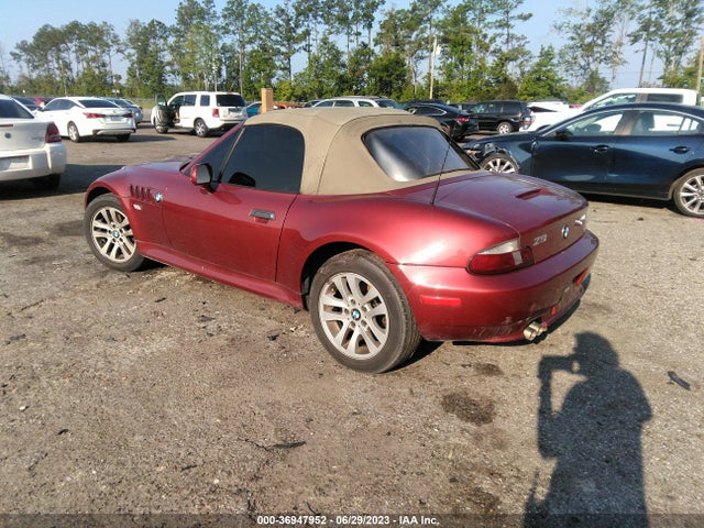 2001 BMW Z3 2.5I VIN: WBACN33451LK48241