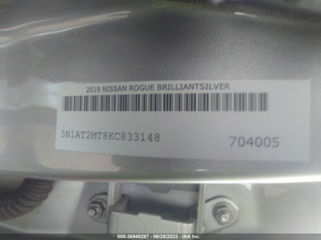 5N1AT2MT8KC833148 Nissan ROGUE S