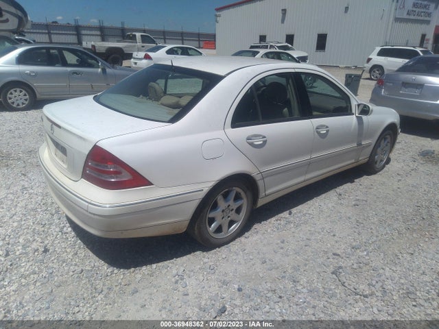2002 MERCEDES-BENZ C CLASS VIN: WDBRF61J52F229384