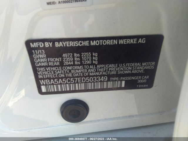 WBA5A5C57ED503349 BMW 5 Series 528i