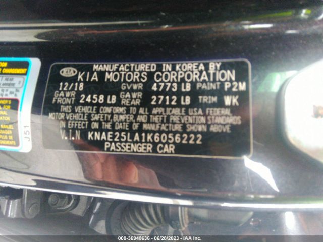 KNAE25LA1K6056222 KIA Stinger Premium