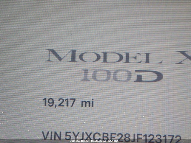 Tesla Model X 75d/100d/p100d 2018 5YJXCBE28JF123172 Image 6