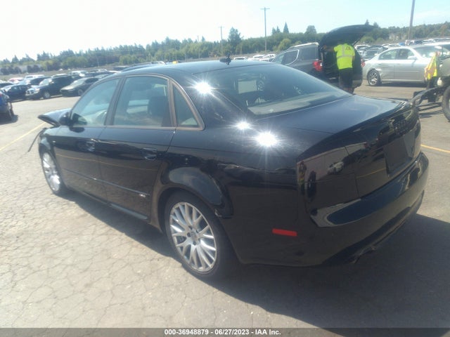 2008 AUDI A4 2.0T VIN: WAUEF78E08A124625