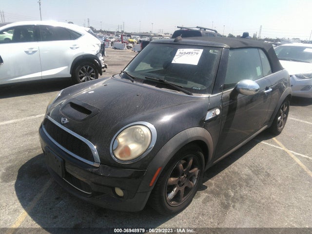 2010 MINI COOPER CONVERTIBLE S VIN: WMWMS3C53ATY08554