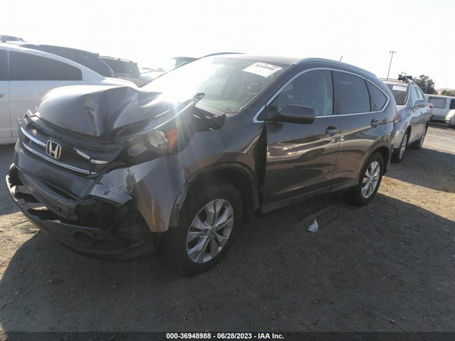 Honda Cr-v Ex-l 2014 2HKRM4H77EH677531 Image 2