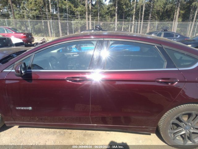 3FA6P0LU1JR150873 Ford Fusion Hybrid Se