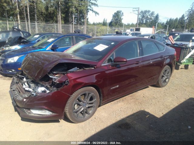 3FA6P0LU1JR150873 Ford Fusion Hybrid Se