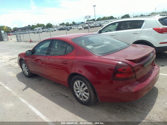 2007 PONTIAC GRAND PRIX VIN: 2G2WP552071210565