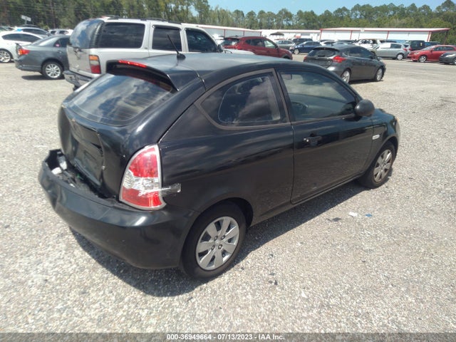 2008 HYUNDAI ACCENT GS VIN: KMHCM36C78U073466