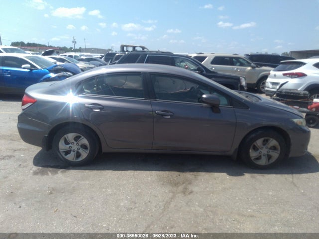 Honda Civic Sedan Lx 2014 2HGFB2F55EH512845 Image 13