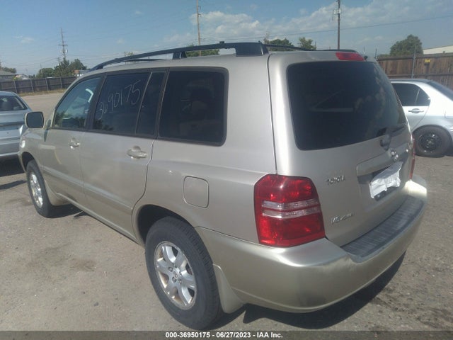 2002 TOYOTA HIGHLANDER VIN: JTEHF21A620080424
