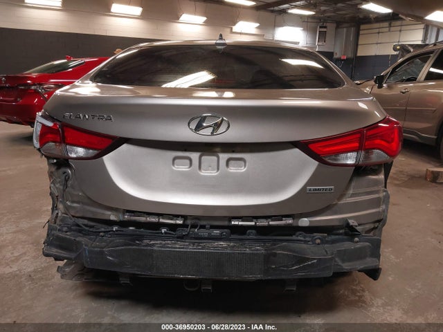 2014 HYUNDAI ELANTRA LIMITED VIN: 5NPDH4AE2EH485943