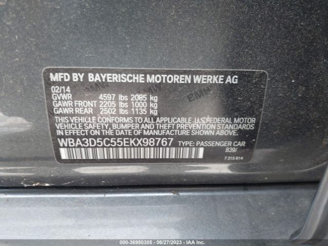 WBA3D5C55EKX98767 BMW 3 Series 328d Xdrive