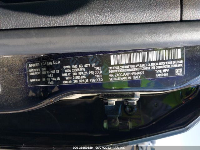 ZACCJAAB1HPE44879 Jeep Renegade Sport