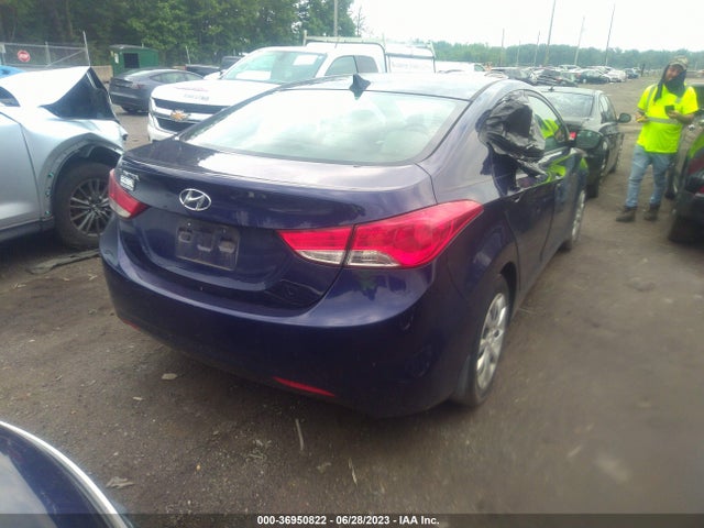 2013 HYUNDAI ELANTRA GLS PZEV VIN: 5NPDH4AE9DH160320
