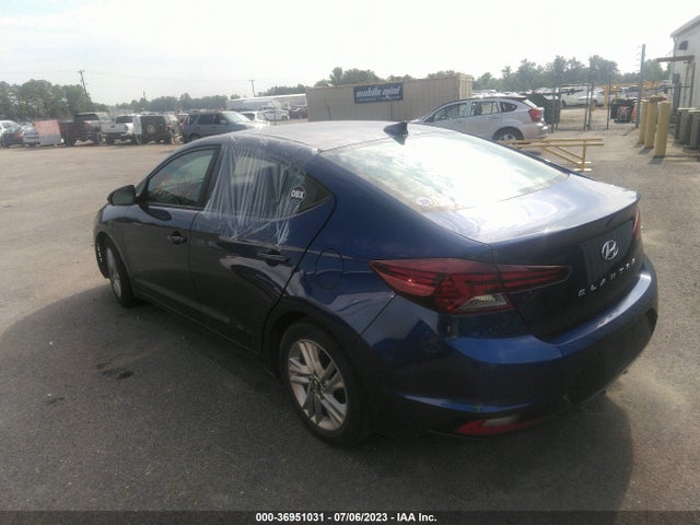2019 HYUNDAI ELANTRA SEL VIN: 5NPD84LF9KH471152