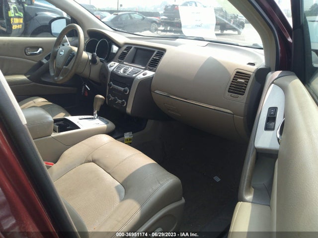 2010 NISSAN MURANO SL VIN: JN8AZ1MW7AW112635