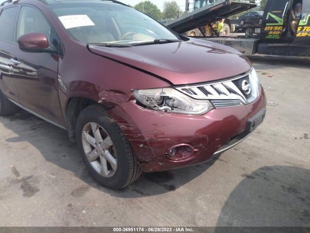2010 NISSAN MURANO SL VIN: JN8AZ1MW7AW112635