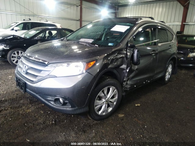 Honda Cr-v Ex-l 2014 2HKRM3H78EH527406 Image 2