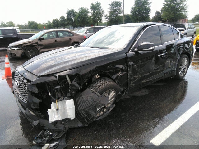 36951804 :رقم المزاد ، JN1EV7AR1KM550481 vin ، 2019 Infiniti Q50 3.0t Luxe مزاد بيع