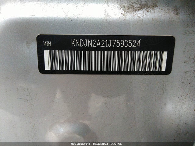 KIA Soul Base 2018 KNDJN2A21J7593524 Image 9