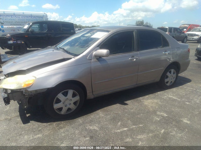 2003 TOYOTA COROLLA CE/S/LE VIN: 2T1BR32E93C017186