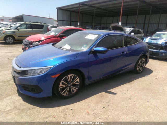 Honda Civic Coupe Ex-l 2018 2HGFC3B77JH357848 Image 2