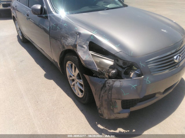2007 INFINITI G35 SEDAN JOURNEY VIN: JNKBV61E37M718778