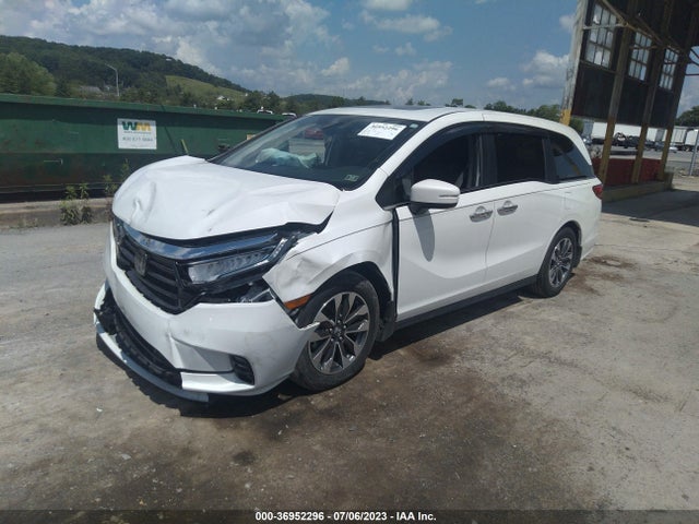 2021 HONDA ODYSSEY EX-L VIN: 5FNRL6H72MB028179