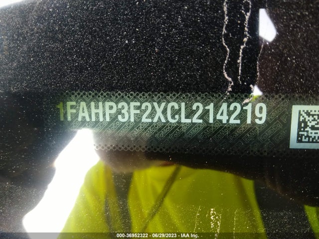 2012 FORD FOCUS SE VIN: 1FAHP3F2XCL214219